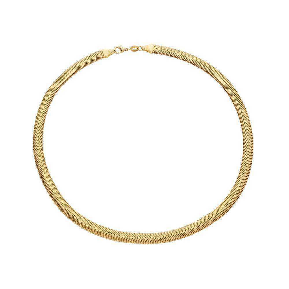 Colar Dourado Lacraia